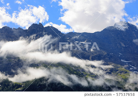 瑞士,格林德瓦景觀,艾格峰 瑞士,格林德瓦景觀,艾格峰 57537658