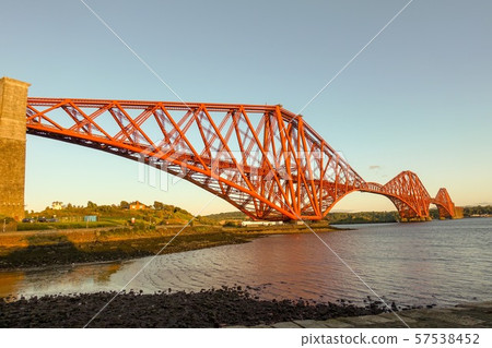 Forth Bridge Sunset 57538452