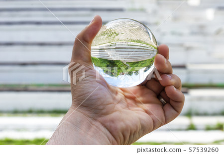 Rock stairs through the lensball 57539260