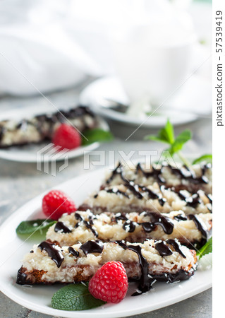 Gluten free cookies biscotti with berries 57539419