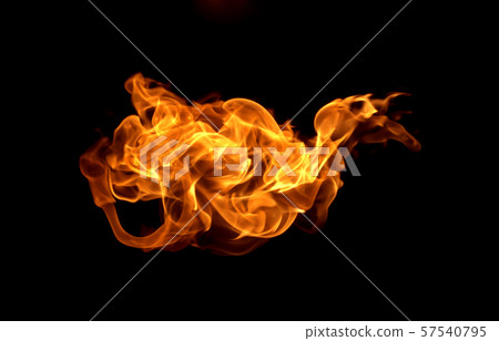 Fire flames  background 57540795
