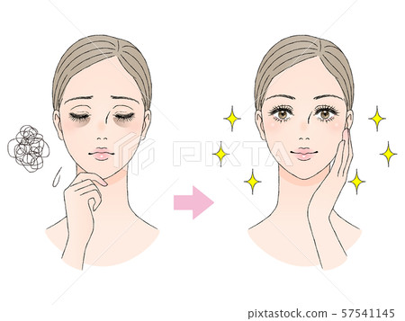 Beauty image Bear under eyes 57541145