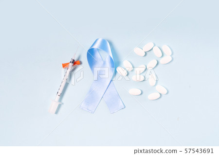 Sugar on blue background Sugar on blue background 57543691