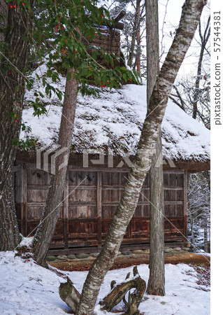 Snow Hida Folk Village Hida-no-Sato 57544381
