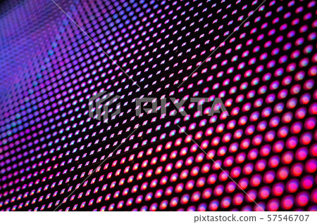 CloseUp LED blurred screen. LED soft focus CloseUp LED blurred screen. LED soft focus 57546707