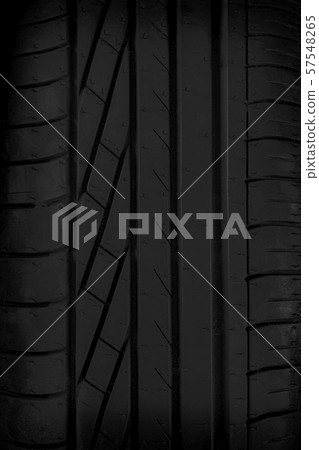Black car tire texture or background . 57548265