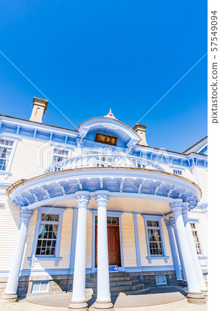 在北海道中島公園的夏天全國指定重要的文化財產Toyohirakan 在北海道中島公園的夏天全國指定重要的文化財產Toyohirakan 57549094