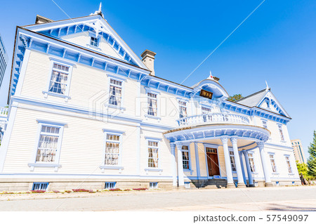 Summer in Hokkaido Nakajima Park Nationally designated important cultural property Toyohirakan Summer in Hokkaido Nakajima Park Nationally designated important cultural property Toyohirakan 57549097