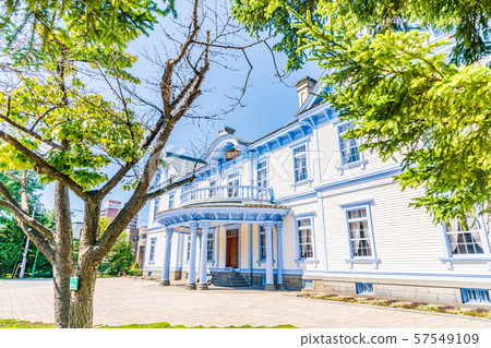 Summer in Hokkaido Nakajima Park Nationally designated important cultural property Toyohirakan 57549109