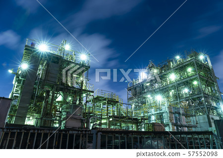 [Kawasaki] Factory night view 57552098