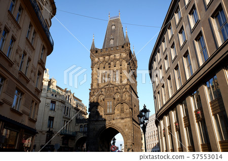 Czech explosive tower in Prague Czech explosive tower in Prague 57553014