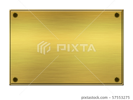 Golden plate 57553275