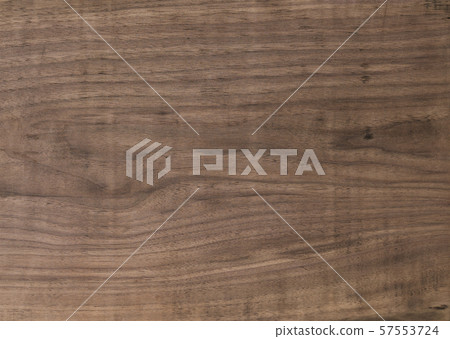 Texture of black walnut board with oil finish 57553724
