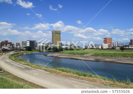 Shirakawa in Kumamoto city Shirakawa in Kumamoto city 57555026