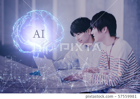 Business scene image CG Business scene image CG 57559981