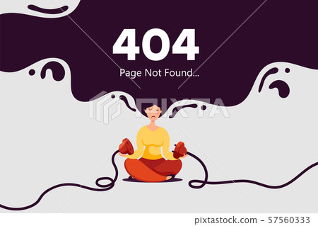 Woman unplugged electric plug and socket. Page not 57560333