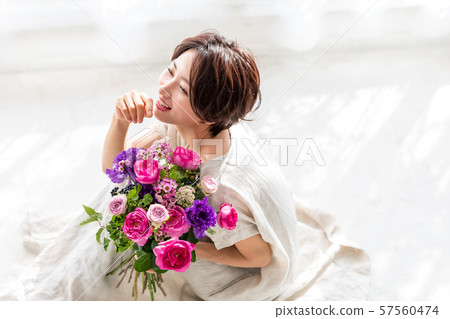 美女，女，女士 57560474