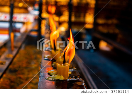 Candle of merit At Wat Phra That Cho Hae In Chiang Rai 1 57561114