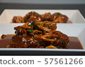 Braised hamburger steak 57561266