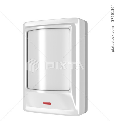 Motion sensor on white 57561364