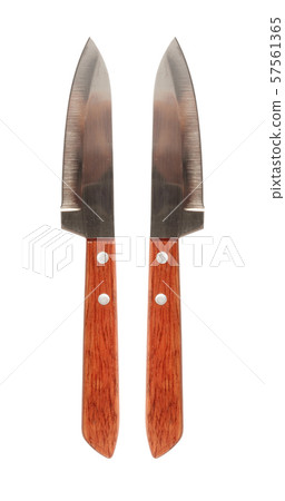 Kitchen knife isolated on white background. 57561365