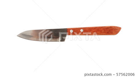 Kitchen knife isolated on white background. Kitchen knife isolated on white background. 57562006