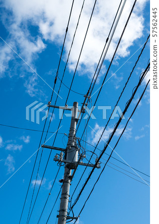 電線桿 電線桿 57562445