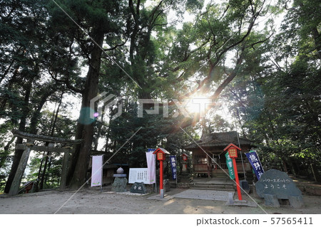 Welcome to the power spot Kumano Shrine (Oguchi Yamano, Isa City, Kagoshima Prefecture) Welcome to the power spot Kumano Shrine (Oguchi Yamano, Isa City, Kagoshima Prefecture) 57565411