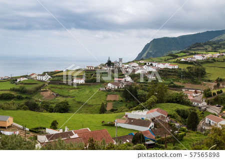 Village, nature and ocean, Azores Islands Village, nature and ocean, Azores Islands 57565898