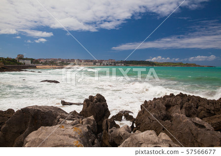 View on Santander from Peninsula of Magdalena, View on Santander from Peninsula of Magdalena, 57566677