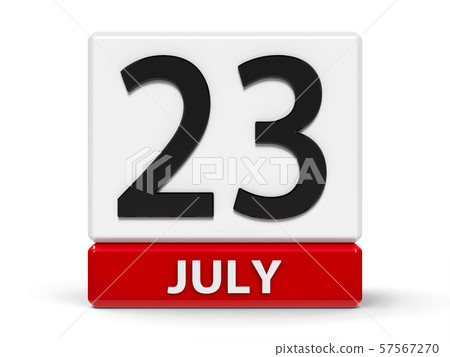 Cubes calendar 23rd July 57567270
