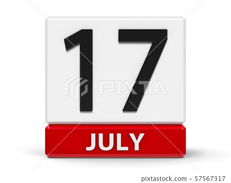 Cubes calendar 17th July 57567317