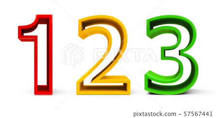 Colorful Numbers 1 2 3 #2 Colorful Numbers 1 2 3 #2 57567441