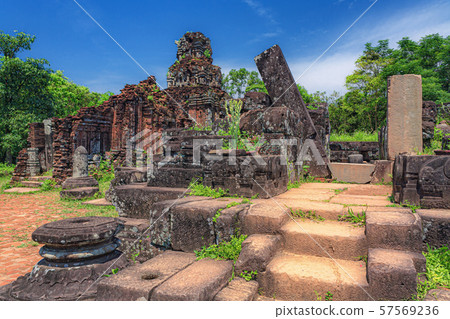 Vietnam My Son Sanctuary scenery 57569236