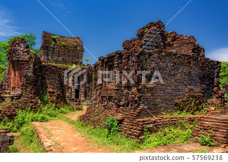 Vietnam My Son Sanctuary scenery Vietnam My Son Sanctuary scenery 57569238
