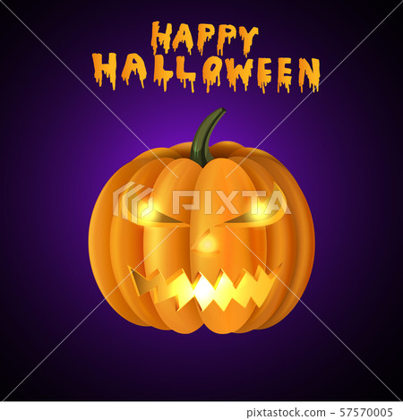 Scary Jack O Lantern halloween pumpkin Scary Jack O Lantern halloween pumpkin 57570005