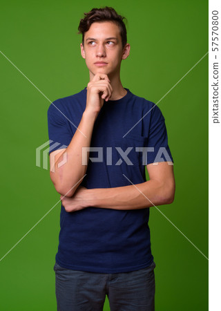 Young handsome teenage boy 57570800