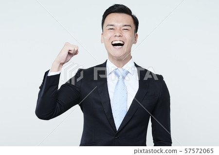 Fighting office worker men 57572065