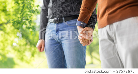 Gay Couple Holding Hands Gay Couple Holding Hands