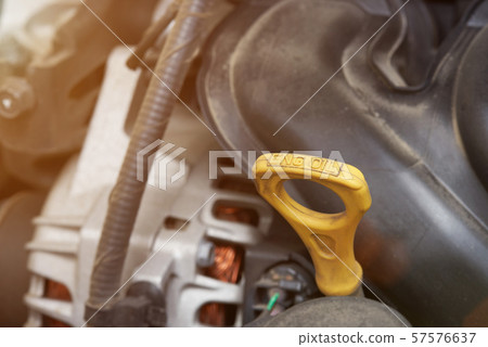 Engine oil check dipstick 57576637