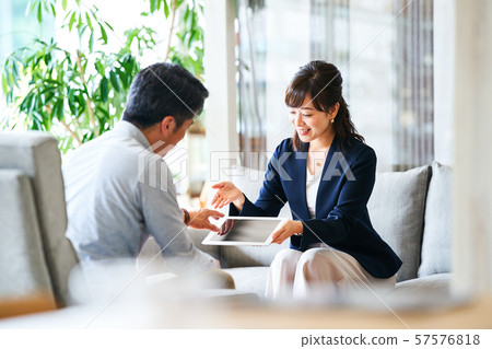 Business reception counseling Business reception counseling 57576818