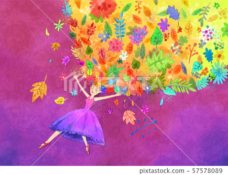 Autumn illustrations 57578089