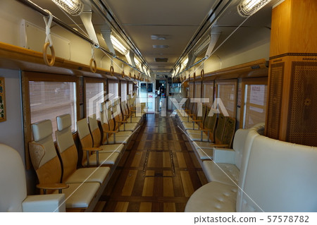 Retro woodwork in Nagaragawa Railway 57578782