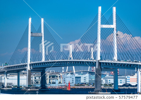 《Kanagawa Prefecture》Yokohama Bay Bridge Scenery and Harbor Park 57579477