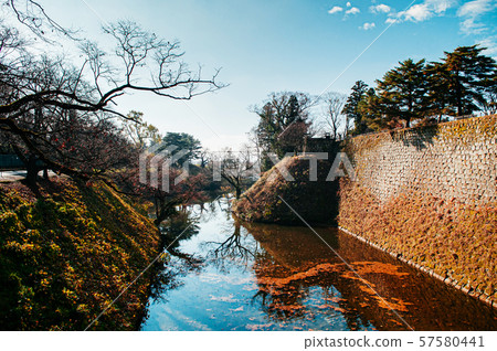 Aizu Wakamatsu Tsuruga Castle fortess canal 57580441