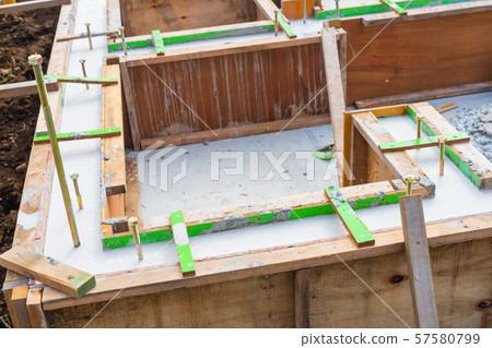 Rebar of the building sales foundation Rebar of the building sales foundation 57580799