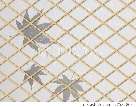 Autumn leaves hunting, Japanese-style room, Japanese pattern, autumn, Japanese pattern, Japanese pattern, maple 57581862