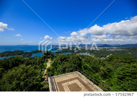 Sasebo, Nagasaki Prefecture Ishidake Observatory View from the observatory of the park 57582967