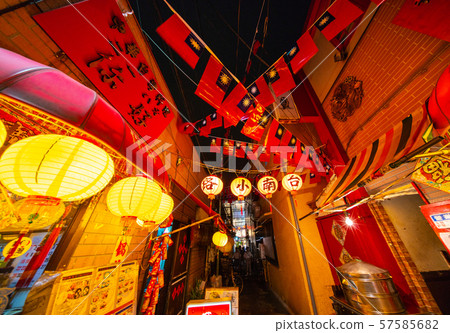 Japan's Yokohama cityscape Tainan Koji, where you can experience the feelings of Yokohama Chinatown and Taiwan 57585682