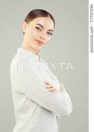 Business woman portrait. Smart businesswoman 57585890